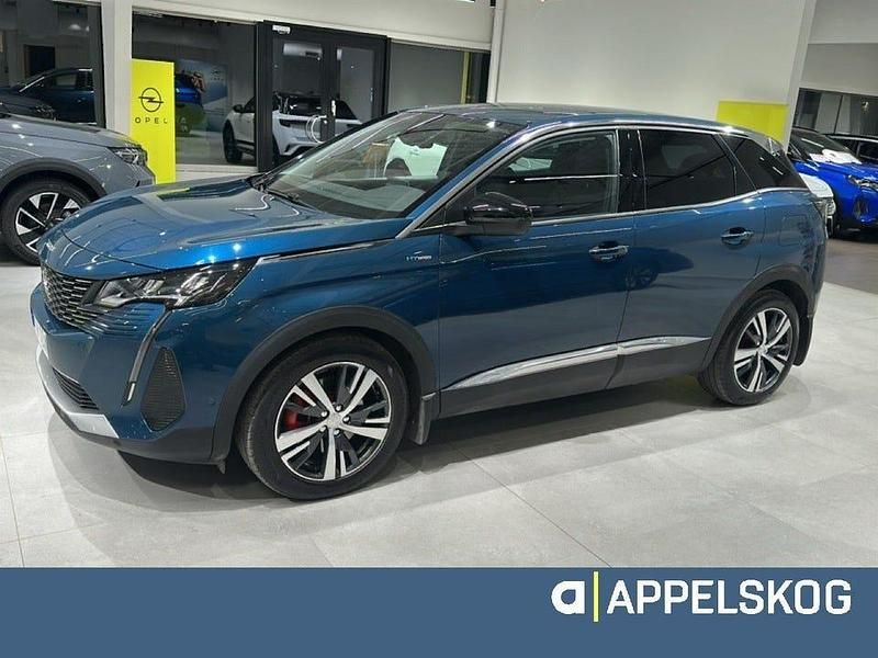 Blåmetallic Begagnad 2022 Peugeot 3008 Allure SUV | 254 900 kr (Marknadspris) - Bild 1/4