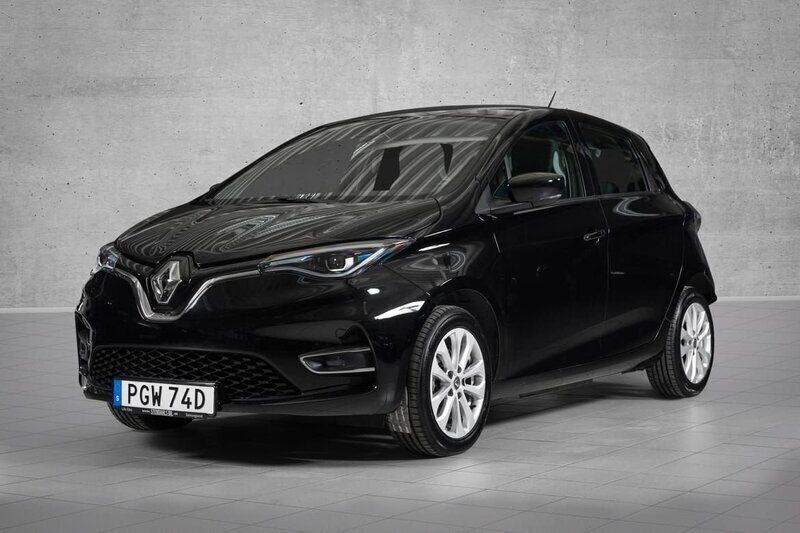 Svart Begagnad 2022 Renault Zoe Zen Halvkombi | 149 000 kr (Marknadspris) - Bild 1/4