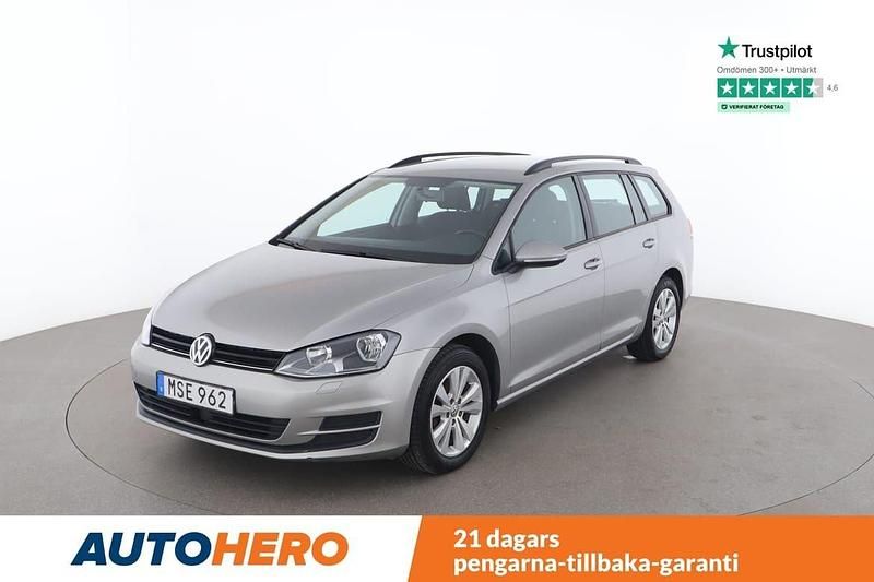 Silver Begagnad 2015 VW Golf VII Kombi | 94 000 kr (Marknadspris) - Bild 1/4