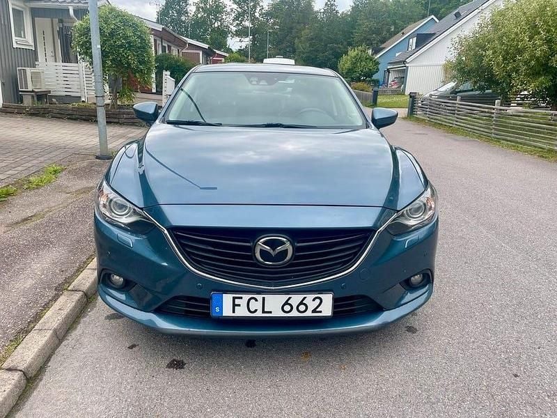 Begagnad Mazda 6 173 HK (127 kW) 2014 Blå Sedan