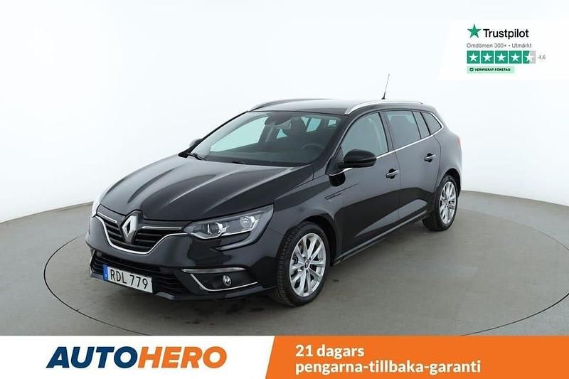 Svart Begagnad 2018 Renault Mégane GrandTour Zen Kombi | 139 000 kr (Marknadspris) - Bild 1/4