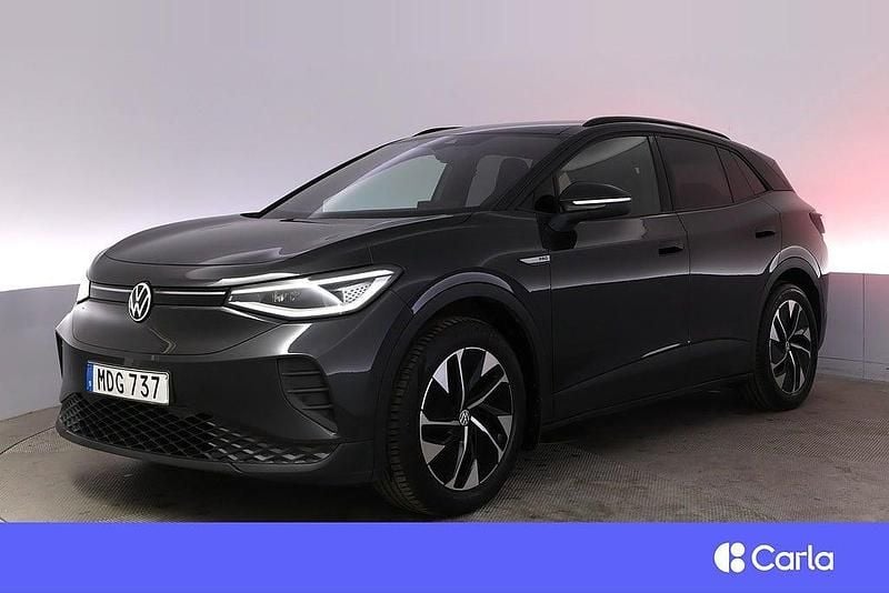 Mörkgrå Begagnad 2022 VW ID.4 Pro Performance SUV | 356 900 kr (Marknadspris) - Bild 1/4