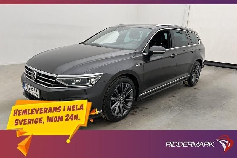 Mörkgrå Begagnad 2021 VW Passat R-line Kombi | 224 900 kr (Bra pris) - Bild 1/3
