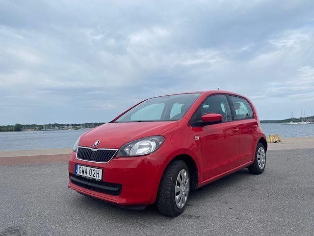 Röd Begagnad 2016 Skoda Citigo Ambition Halvkombi | 55 500 kr (Superpris) - Bild 1/4
