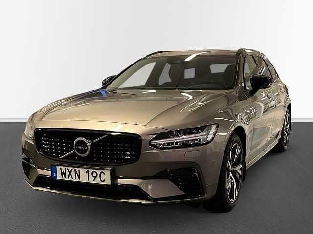Grå Begagnad 2021 Volvo V90 Kombi | 424 500 kr (Dyr) - Bild 1/4