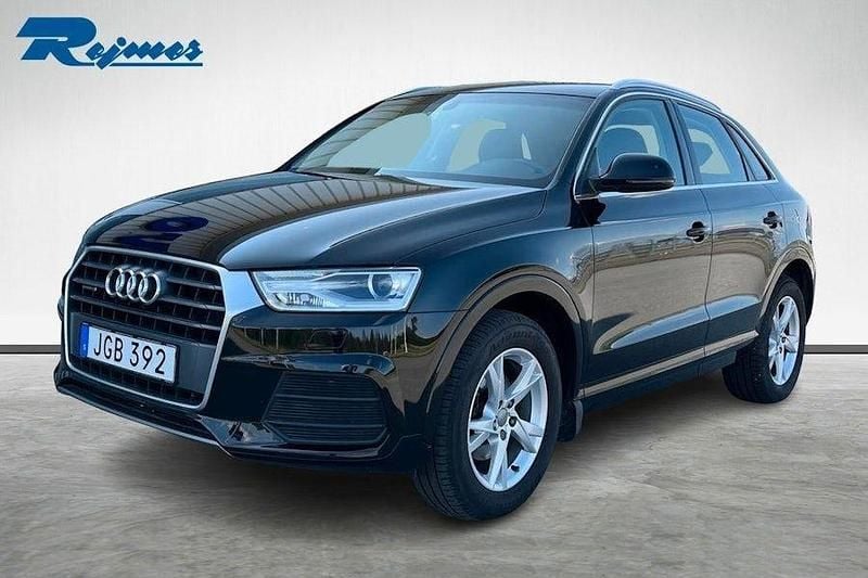 Svart Begagnad 2016 Audi Q3 Sport SUV | 169 100 kr (Marknadspris) - Bild 1/4