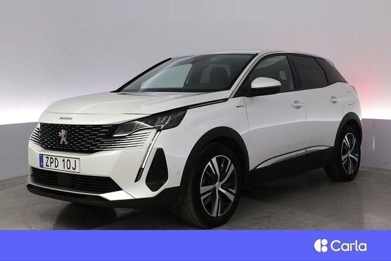 Vit Begagnad 2021 Peugeot 3008 Allure SUV | 244 900 kr (Superpris) - Bild 1/4