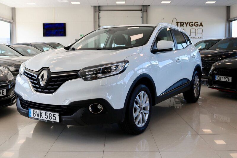 Vit Begagnad 2018 Renault Kadjar SUV | 119 000 kr (Marknadspris) - Bild 1/4