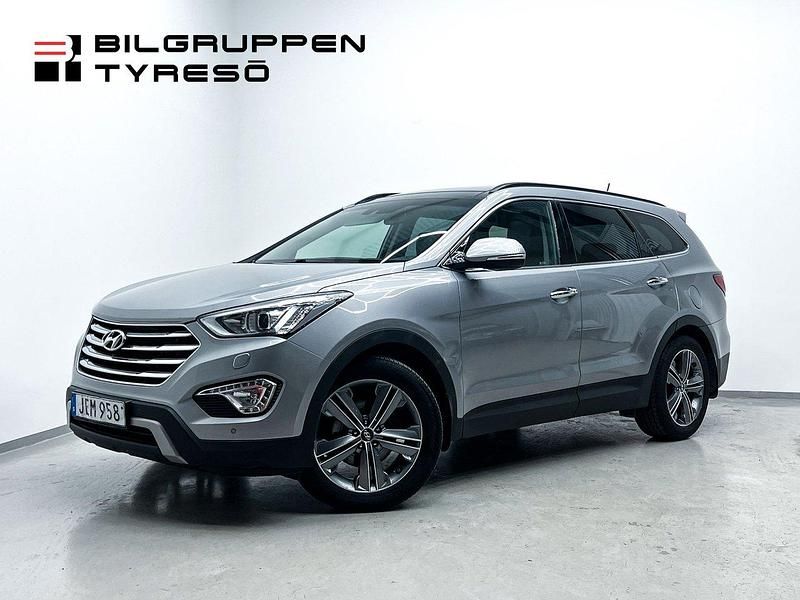 Silver Begagnad 2015 Hyundai Santa Fe Premium SUV | 189 900 kr (Lite dyr) - Bild 1/4