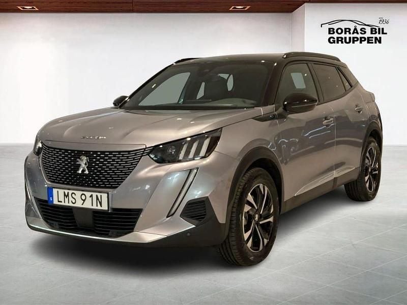 Begagnad Peugeot e-2008 GT 100 kW (137 HK) 2022 Grå SUV