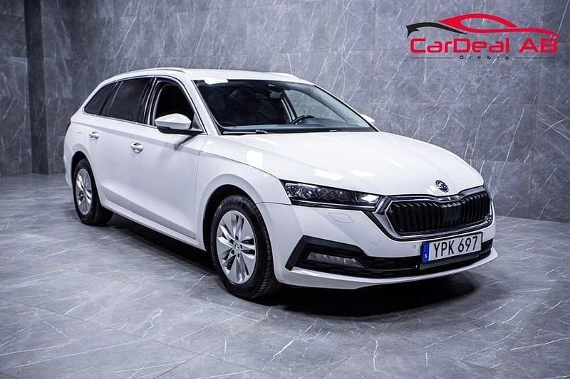 Begagnad Skoda Octavia 150 HK (110 kW) 2022 Vit Kombi