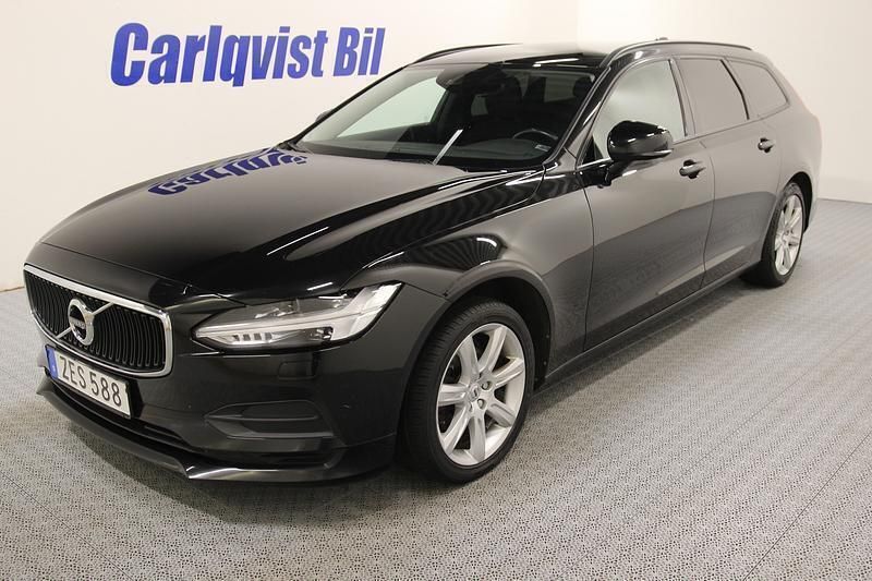 Onyxsvart metallic Begagnad 2018 Volvo V90 Business Edition Kombi | 185 000 kr (Marknadspris) - Bild 1/4