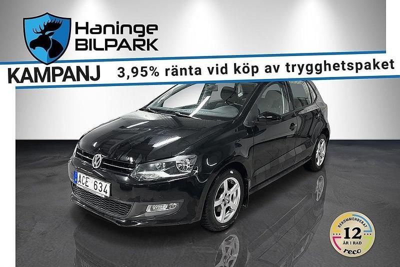 Svart Begagnad 2011 VW Polo Halvkombi | 69 995 kr (Marknadspris) - Bild 1/2