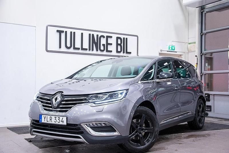 Grå Begagnad 2017 Renault Espace Minibuss | 159 800 kr (Marknadspris) - Bild 1/4