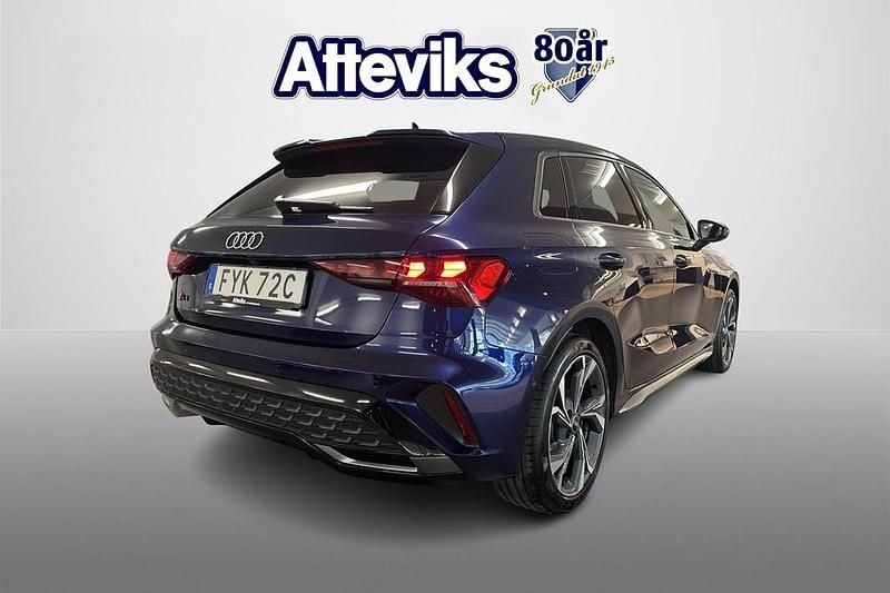 Begagnad Audi A3 Design 151 HK (111 kW) 2025 Blå