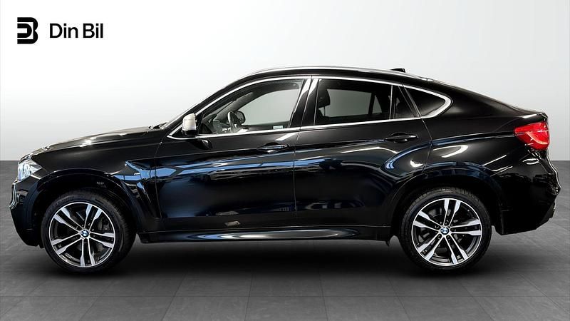 Begagnad BMW X6 M50 M Sport 2017 Svart SUV