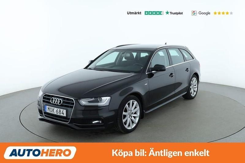 Vit Begagnad 2014 Audi A4 S-Line Kombi | 116 000 kr (Marknadspris) - Bild 1/4
