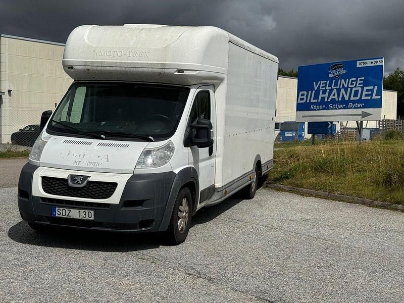 Vit Begagnad 2013 Peugeot Boxer Van | 109 900 kr (Superpris) - Bild 1/4