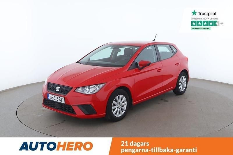 Röd Begagnad 2021 Seat Ibiza Style Halvkombi | 132 000 kr (Marknadspris) - Bild 1/4