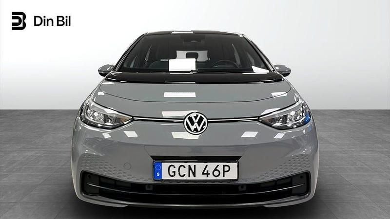 Begagnad VW ID.3 Pro Performance 150 kW (204 HK) 2022 Grå Halvkombi