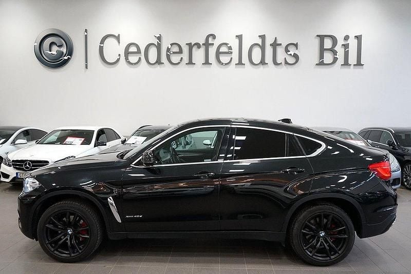 Svart Begagnad 2015 BMW X6 SUV | 338 700 kr (Marknadspris) - Bild 1/4