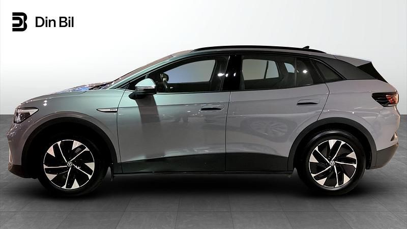 Begagnad VW ID.4 Pro Performance 150 kW (204 HK) 2022 Grå (moonstone grey) SUV