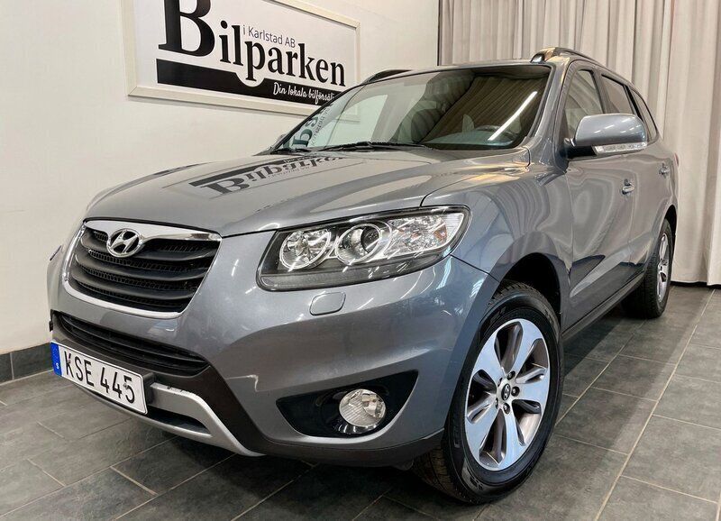 Silver Begagnad 2012 Hyundai Santa Fe SUV | 109 900 kr (Lite dyr) - Bild 1/3