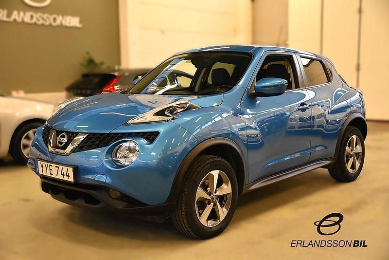 Blå Begagnad 2018 Nissan Juke SUV | 139 900 kr (Marknadspris) - Bild 1/4
