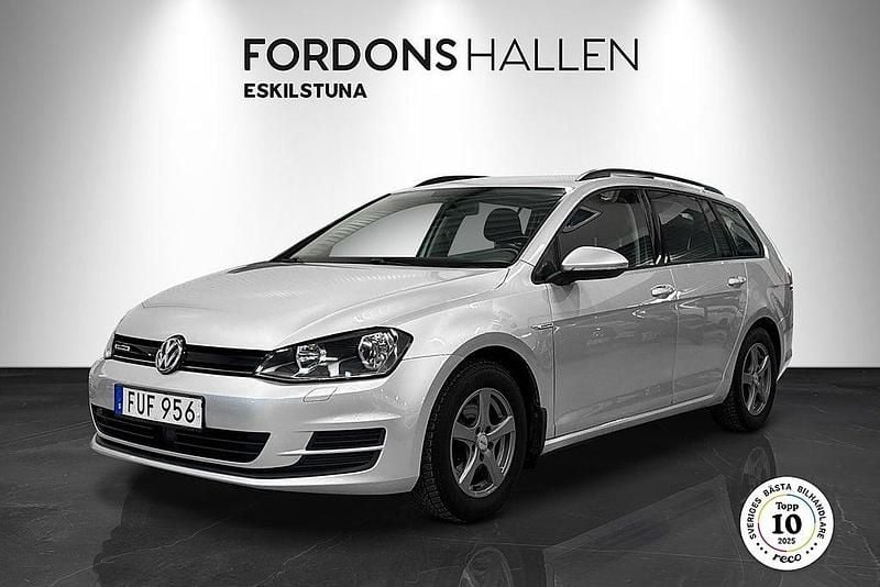 Begagnad VW Golf VII 110 HK (80 kW) 2015 Silver Kombi