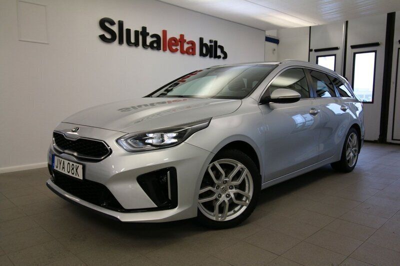 Grå Begagnad 2019 Kia Ceed Sportswagon GT-Line Kombi | 219 900 kr (Lite dyr) - Bild 1/4