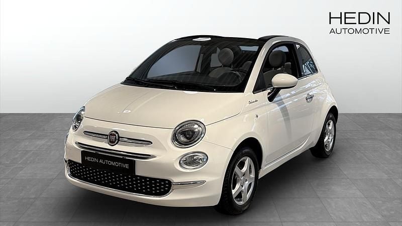 Vit Begagnad 2022 Fiat 500C Cab | 149 900 kr - Bild 1/4