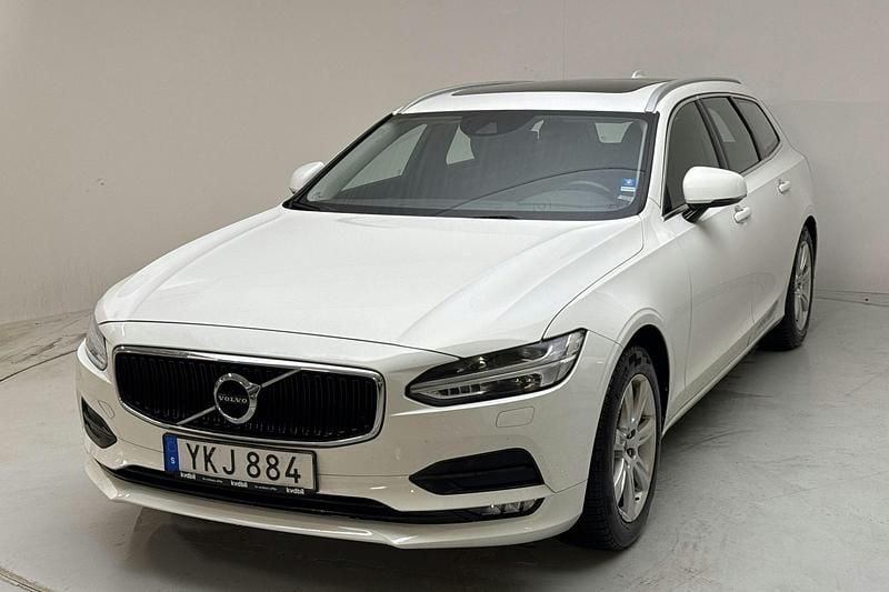 Vit Begagnad 2017 Volvo V90 Business Edition Kombi | 148 000 kr (Bra pris) - Bild 1/4