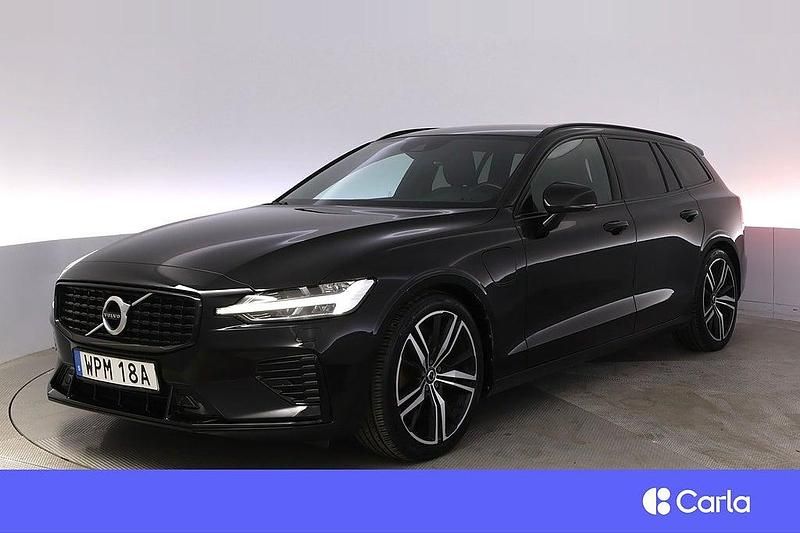 Svart Begagnad 2020 Volvo V60 R-Design Kombi | 345 900 kr (Lite dyr) - Bild 1/4