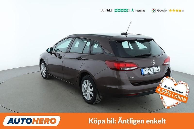 Begagnad Opel Astra 126 HK (92 kW) 2016 Brun Kombi