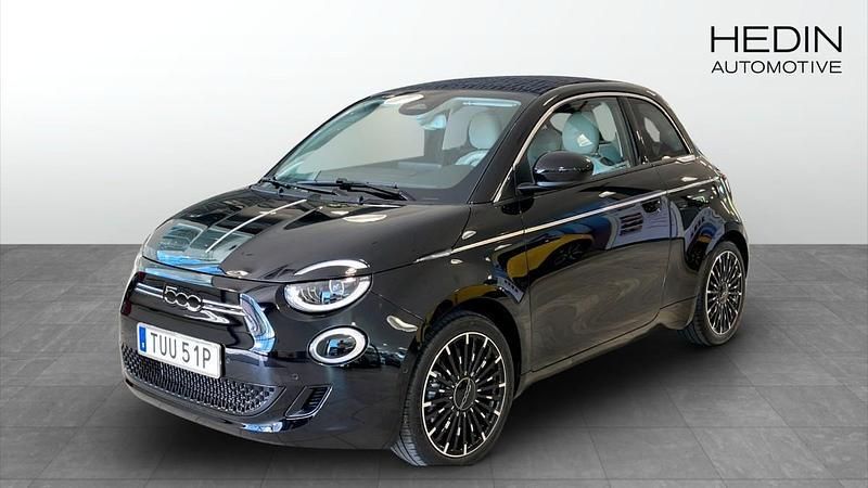 Svart (black) Ny 2024 Fiat 500e Cab | 350 000 kr - Bild 1/4