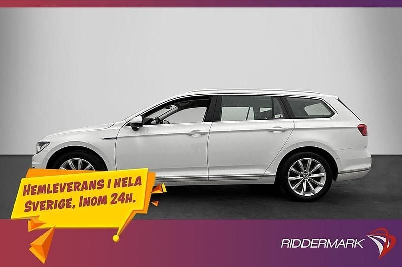 Vit Begagnad 2016 VW Passat GTE Kombi | 159 800 kr (Bra pris) - Bild 1/3