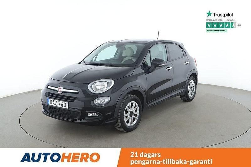 Svart Begagnad 2017 Fiat 500X SUV | 114 000 kr - Bild 1/4