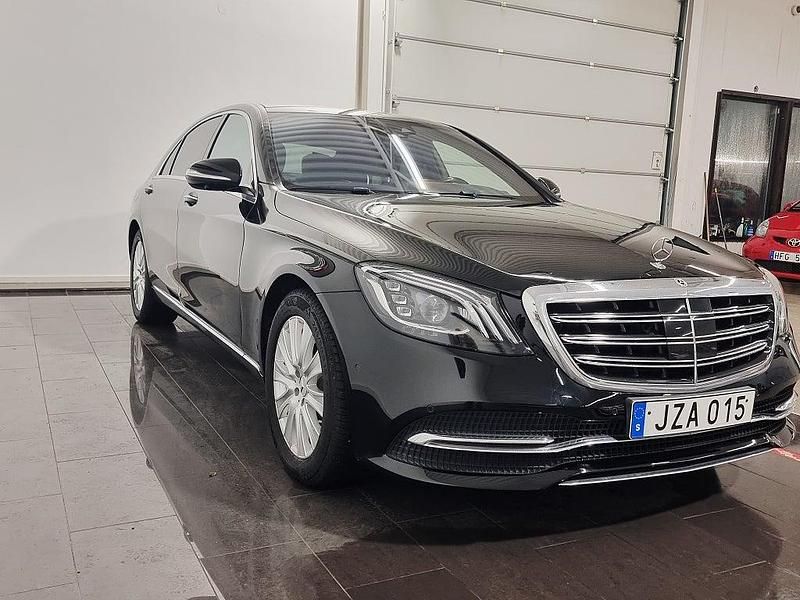 Begagnad Mercedes S450 367 HK (269 kW) 2018 Svart Sedan