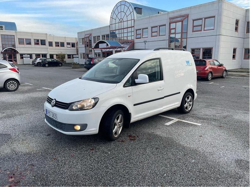Vit Begagnad 2012 VW Caddy Minibuss | 45 000 kr (Bra pris) - Bild 1/4