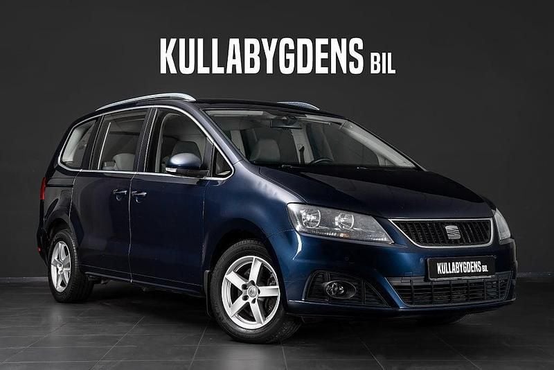 Begagnad Seat Alhambra 140 HK (102 kW) 2011 Blå Minibuss