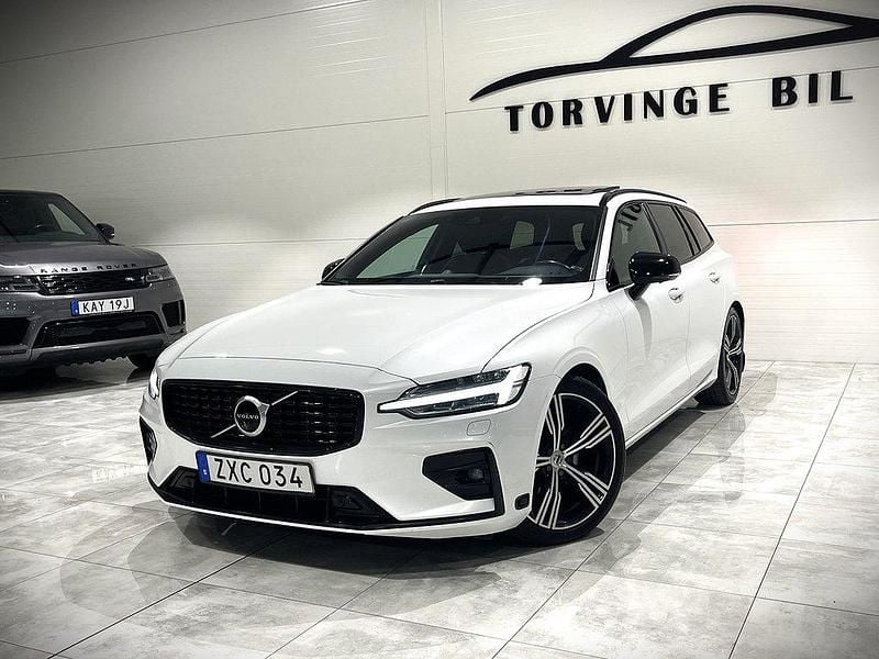Vit Begagnad 2019 Volvo V60 R-Design Kombi | 279 900 kr (Lite dyr) - Bild 1/4