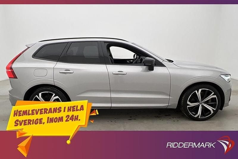 Begagnad Volvo XC60 R-Design 456 HK (335 kW) 2022 Silver SUV