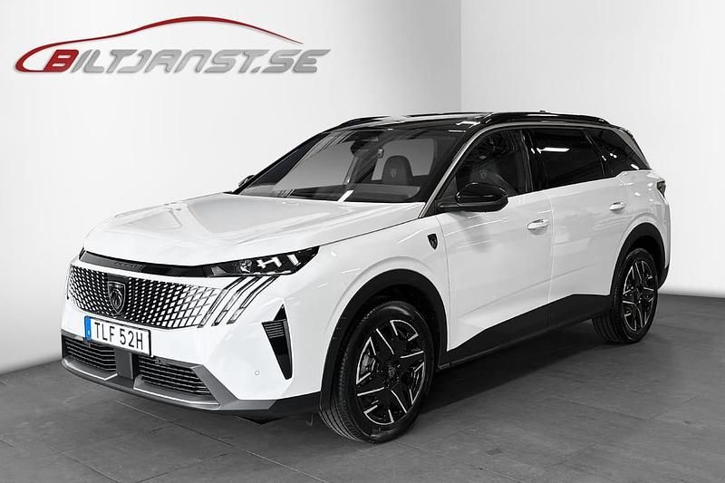 Vit Ny 2025 Peugeot 5008 GTi Minibuss | 449 900 kr (Marknadspris) - Bild 1/4