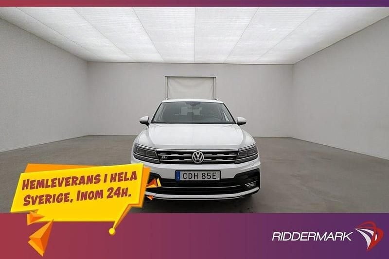 Begagnad VW Tiguan Allspace R-line 200 HK (147 kW) 2018 Vit SUV