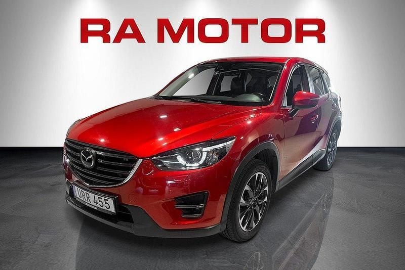 Röd Begagnad 2016 Mazda CX-5 Optimum SUV | 199 900 kr (Bra pris) - Bild 1/4