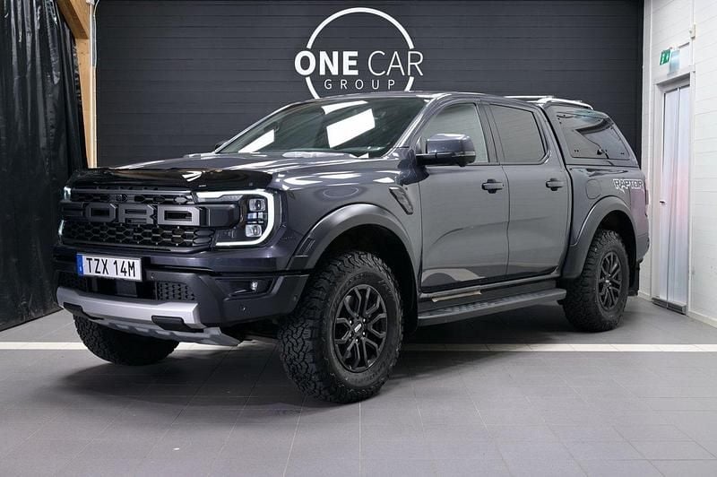 Grå Begagnad 2023 Ford Ranger Raptor Pickup | 749 900 kr (Marknadspris) - Bild 1/4