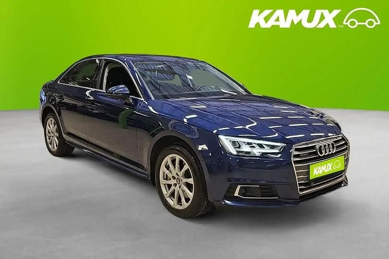 Begagnad Audi A4 190 HK (139 kW) 2018 Blå Sedan