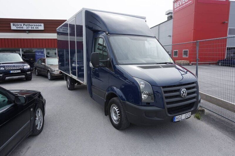Blå Begagnad 2007 VW Crafter Van | 139 750 kr - Bild 1/4