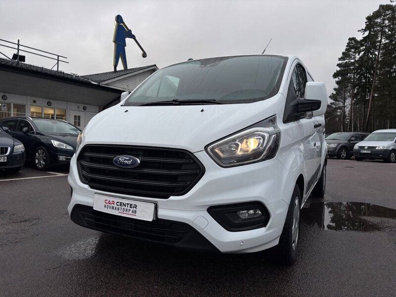 Vit Begagnad 2020 Ford Transit Custom Van | 119 900 kr (Superpris) - Bild 1/4