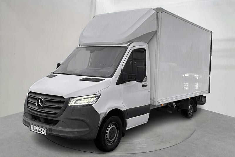 Vit Begagnad 2020 Mercedes Sprinter Van | 219 000 kr (Bra pris) - Bild 1/4